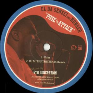 USED]EL DA SENSEI & HUNGER / POSE AND ATTACK / 7